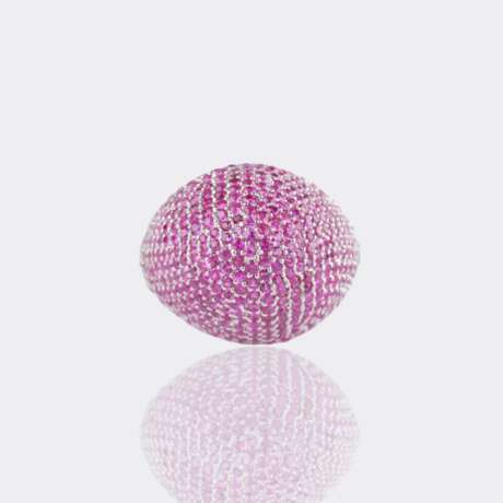 Pink-Saphir Cocktail Ring. - photo 1