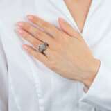 Rainbow Ring mit Saphiren und Brillanten. - фото 4