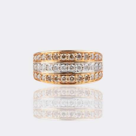 Bicolor Brillant Ring. - photo 1