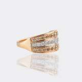 Bicolor Brillant Ring. - photo 2