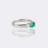 Smaragd Diamant Ring. - фото 2