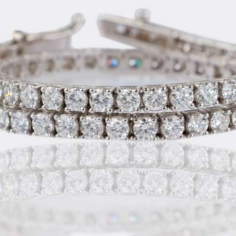 Feines Riviére Tennisarmband. - фото 3