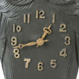 Eye turning clock, owl, wood carved, original movement, 20.century - Foto 2