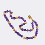 Juwelier Wilm. Amethyst Gold Collier. - фото 2