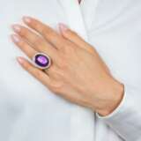 Kirsten Ehhalt. Amethyst Cocktailring mit Brillanten. - фото 4