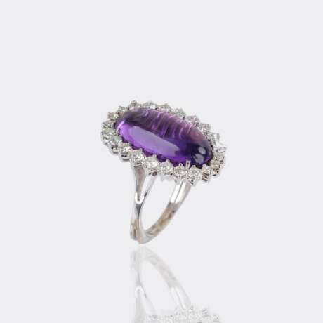 Amethyst Brillant Ring. - фото 3