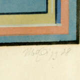 Albert Gleizes (1881-1953) composition, watercolour on paper, signed bottom right , framed - Foto 3