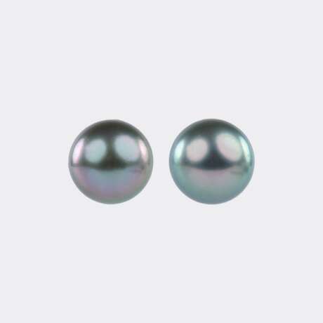 Tahitiperlen Schmuckset mit Collier und Ohrsteckern. - Foto 3 Tahitiperlen Schmuckset mit Collier und Ohrsteckern. - Foto 3