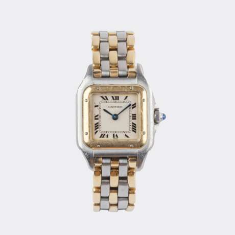 Cartier. Damen-Armbanduhr 'Panthere'. - Foto 1 Cartier. Damen-Armbanduhr 'Panthere'. - Foto 1