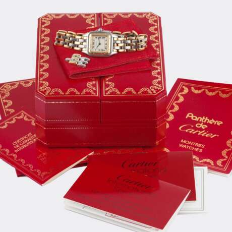 Cartier. Damen-Armbanduhr 'Panthere'. - Foto 4 Cartier. Damen-Armbanduhr 'Panthere'. - Foto 4