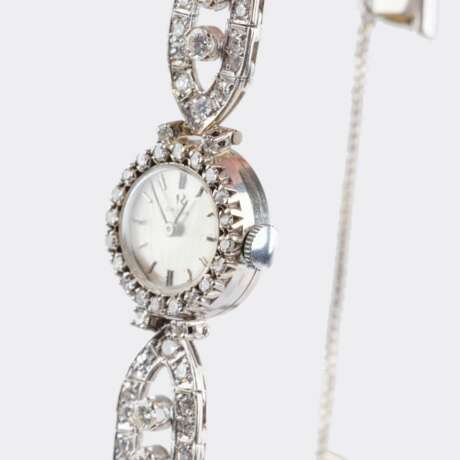 Omega. Vintage Damen-Armbanduhr mit Diamanten XXX. - Foto 4 Omega. Vintage Damen-Armbanduhr mit Diamanten XXX. - Foto 4