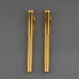 Graf von Faber-Castell gegr. 1761 in Stein bei Nürnberg. Zwei Schreibgeräte 'Classic vergoldet'. - Foto 1