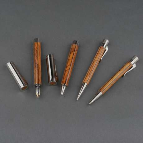 Graf von Faber-Castell gegr. 1761 in Stein bei Nürnberg. Satz von 4 Schreibgeräten aus der 'Elemento Limited Edition'. - Foto 2 Graf von Faber-Castell gegr. 1761 in Stein bei Nürnberg. Satz von 4 Schreibgeräten aus der 'Elemento Limited Edition'. - Foto 2