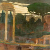 Artist 20. Century, park, oil on canvas, traces of signature - Foto 1