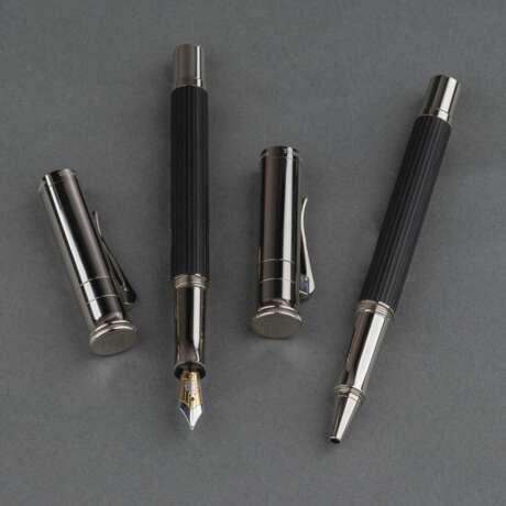 Graf von Faber-Castell gegr. 1761 in Stein bei Nürnberg. Zwei Schreibgeräte 'Classic Ebenholz'. - фото 2