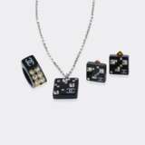 Chanel gegr. 1910 Paris. CC Schmuckset Cube Collection. - photo 1