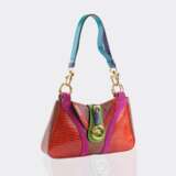 Etro gegr. 1968 Mailand. Paisley-Jacquard Bag mit Lederbesatz. - photo 2