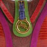 Etro gegr. 1968 Mailand. Paisley-Jacquard Bag mit Lederbesatz. - photo 5