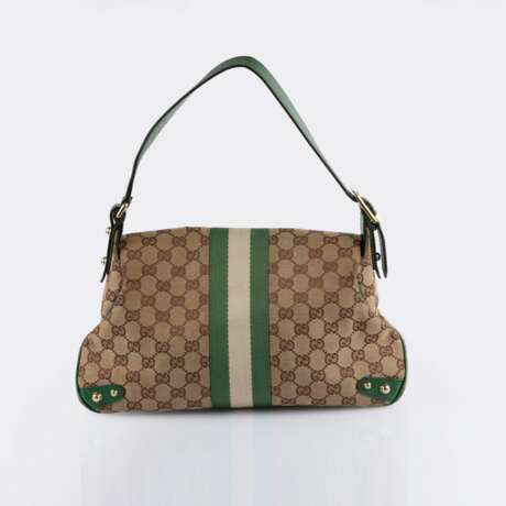 Gucci gegr. 1921 in Florenz. Horsebit Bag Green. - фото 3 Gucci gegr. 1921 in Florenz. Horsebit Bag Green. - фото 3