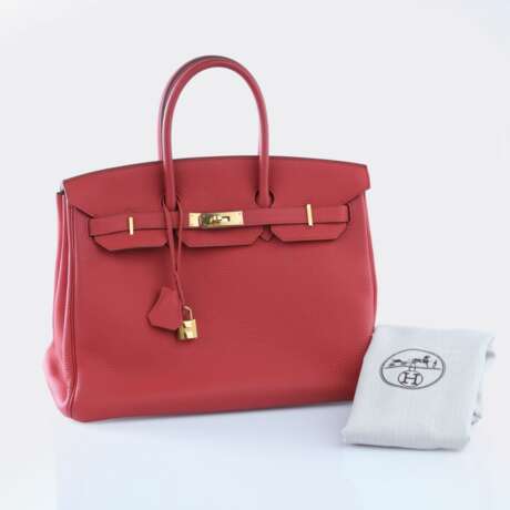 Hermès gegr. 1837 Paris. Birkin Bag 35 Clémence. - фото 7