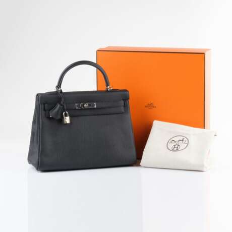 Hermès gegr. 1837 Paris. Kelly Bag II Retourne 32 Togo. - photo 9