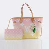 Louis Vuitton gegr. 1854 Paris. Tragetasche 'Neverfull MM by the Pool' M45680 Light Pink Limited Edition. - photo 1