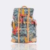 Louis Vuitton gegr. 1854 Paris. Rucksack Christopher MM 'Monogram Surfin' Navy'. - photo 1