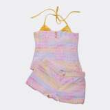 Chanel gegr. 1910 Paris. 24C Tweed-Set. - photo 1