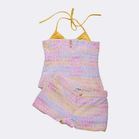 Chanel gegr. 1910 Paris. 24C Tweed-Set. - photo 1