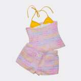 Chanel gegr. 1910 Paris. 24C Tweed-Set. - photo 2