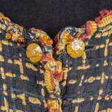 Chanel gegr. 1910 Paris. Tweedjacke 'La Petite Veste Noire'. - photo 3