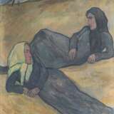 Käte Lassen (Flensburg 1880 - Flensburg 1956). Fischerfrauen am Strand. - photo 1