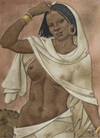 Werner Peiner (Düsseldorf 1897 - Leichlingen 1984). Nubierin. - photo 1