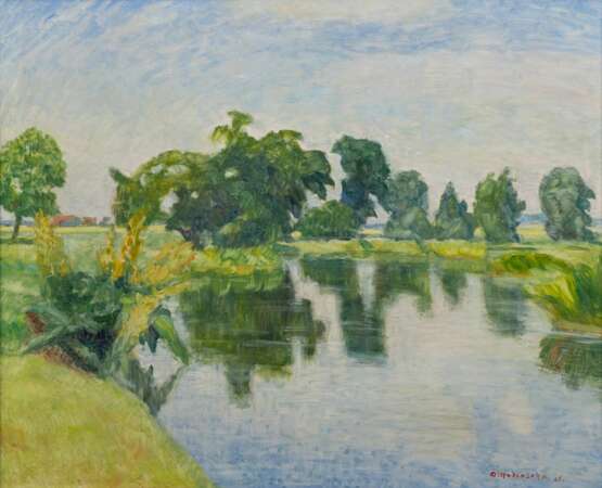 Otto Modersohn (Soest 1865 - Fischerhude 1943). Ein heller Tag. - photo 1