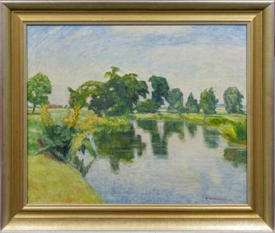 Otto Modersohn (Soest 1865 - Fischerhude 1943). Ein heller Tag. - photo 2