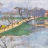 Otto Modersohn (Soest 1865 - Fischerhude 1943). Überschwemmung. - photo 1