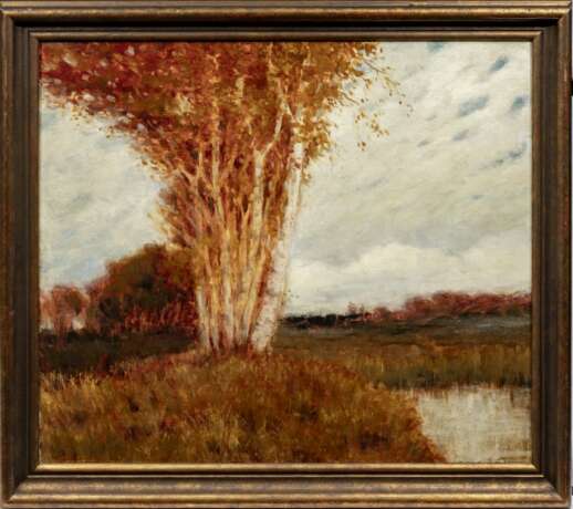 Hans am Ende (Trier 1864 - Stettin 1918). Moor bei Worpswede. - фото 2