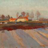 Udo Peters (Hannover 1884 - Worpswede 1964). Gehöft in Worpsweder Landschaft. - Foto 1