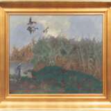 Friedrich Lissmann (Bremen 1880 - Ypern 1915). Einfallende Tafelenten. - photo 2