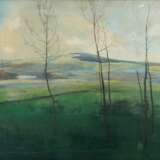 Franz Lenk (Langenbernsdorf 1898 - Fellbach 1968). Bäume am See. - photo 1
