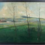 Franz Lenk (Langenbernsdorf 1898 - Fellbach 1968). Bäume am See. - photo 2