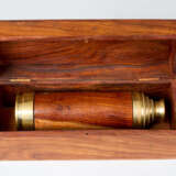 Binocular, wood, bronze in casket, 20.century - photo 3