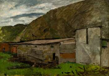 Hans Peter Feddersen (Westerschnatebüll 1848 - Kleiseerkoog 1941). Melmasälisches Haus.