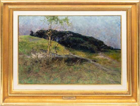 Elisabeth von Eicken (Mühlheim/Ruhr 1862 - Potsdam 1940). Landschaft mit Birke. - photo 2 Elisabeth von Eicken (Mühlheim/Ruhr 1862 - Potsdam 1940). Landschaft mit Birke. - photo 2