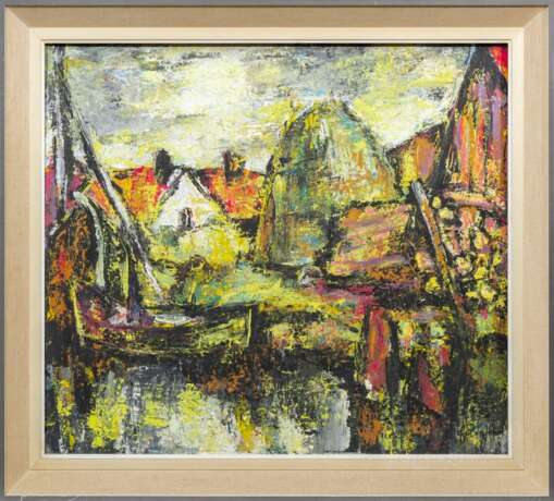 Karl Eulenstein (Memel 1892 - Berlin 1981). Heuernte. - photo 2 Karl Eulenstein (Memel 1892 - Berlin 1981). Heuernte. - photo 2