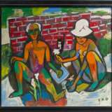 Friedrich Karl Gotsch (Pries/Kiel 1900 - Schleswig 1984). Die Neusiedler. - photo 2