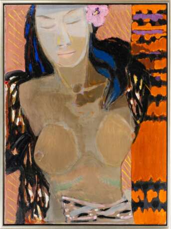 Fritz Kronenberg (Köln 1901 - Hamburg 1960). Tänzerin mit Hibiskusblüte. - Foto 2