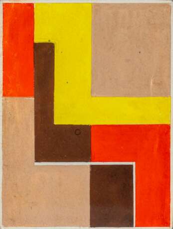 Lucia Meiling-Eckhold (Hamburg 1898 - Hamburg 1982). Geometrische Komposition. - Foto 3