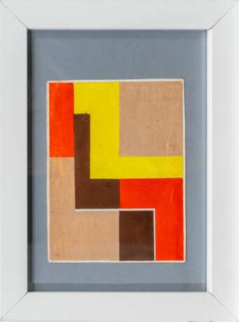 Lucia Meiling-Eckhold (Hamburg 1898 - Hamburg 1982). Geometrische Komposition. - Foto 4