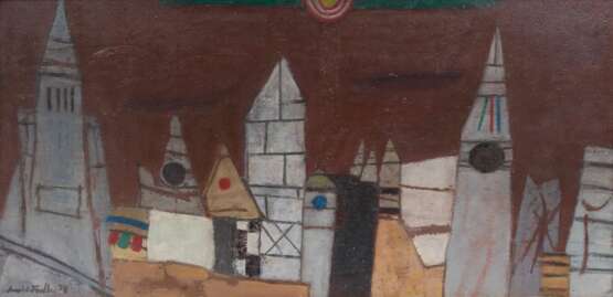 Arnold Fiedler (Hamburg 1900 - Hamburg 1985). Kirchenstadt. - фото 1